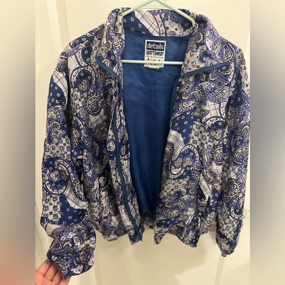 DETAILS SPORTSWEAR Silk Zipup